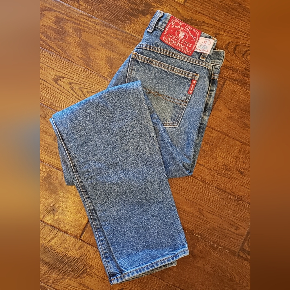 Lucky Brand women's highrise vintage straight mom jeans